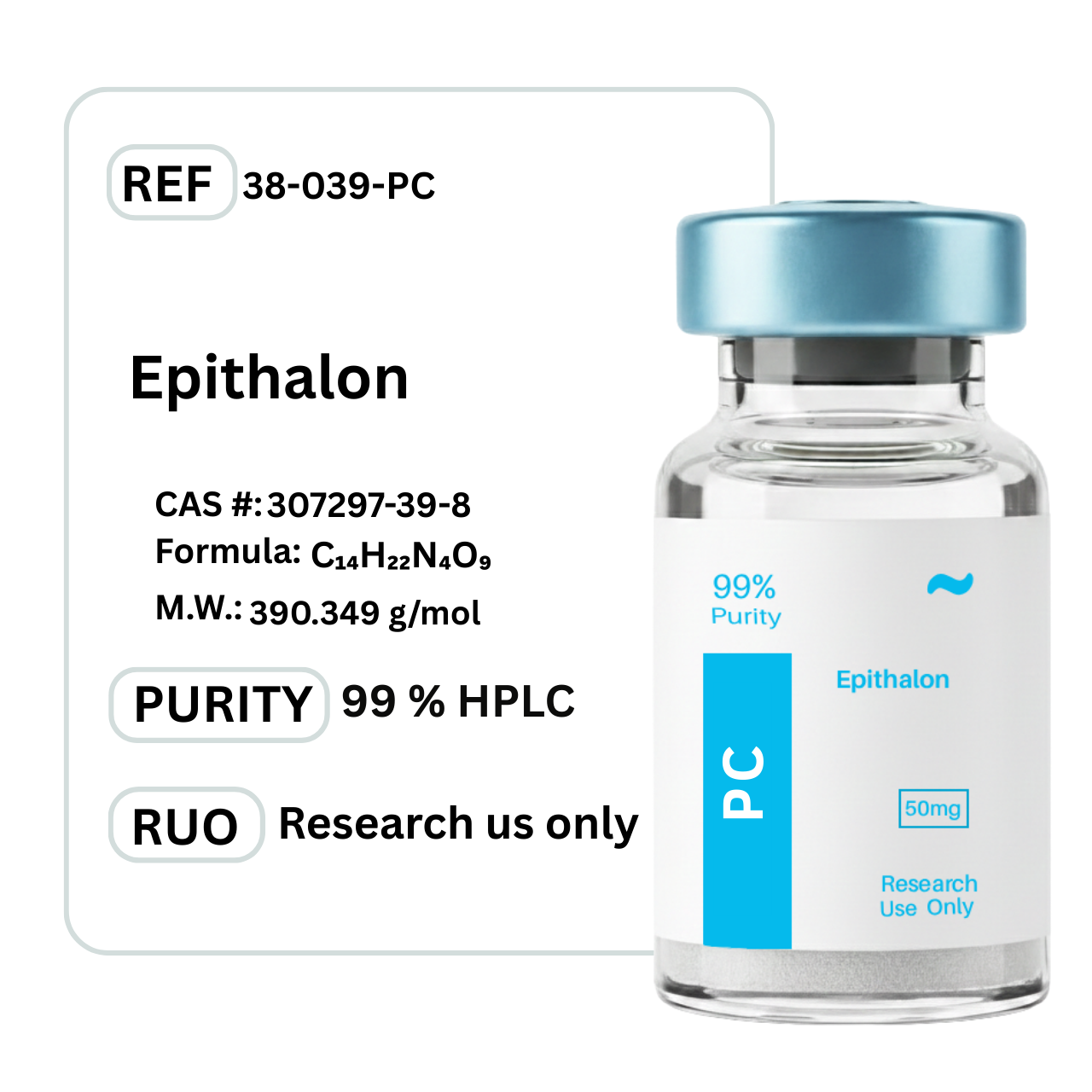 Epitalon (Epithalon) - Premium Research Peptide
