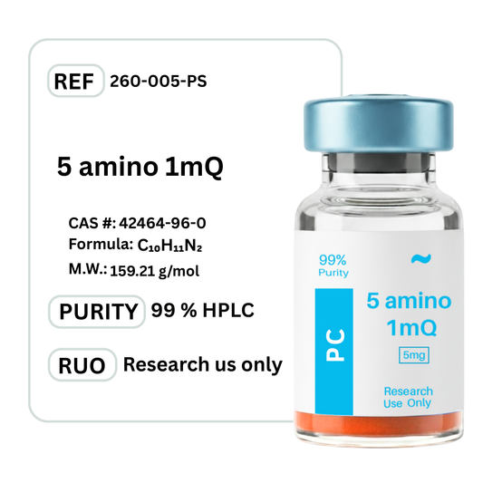 medchemexpress 5-amino-1mq 5-Amino-1MQ Lethbridge Peptides (PC)