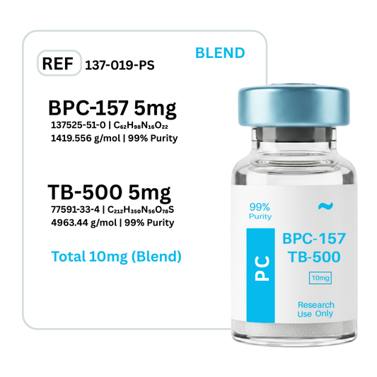 hgh 191aa bpc 157 tb 500 BPC-157 5mg + TB-500 5mg Blend HGH 191AA Superior Peptide