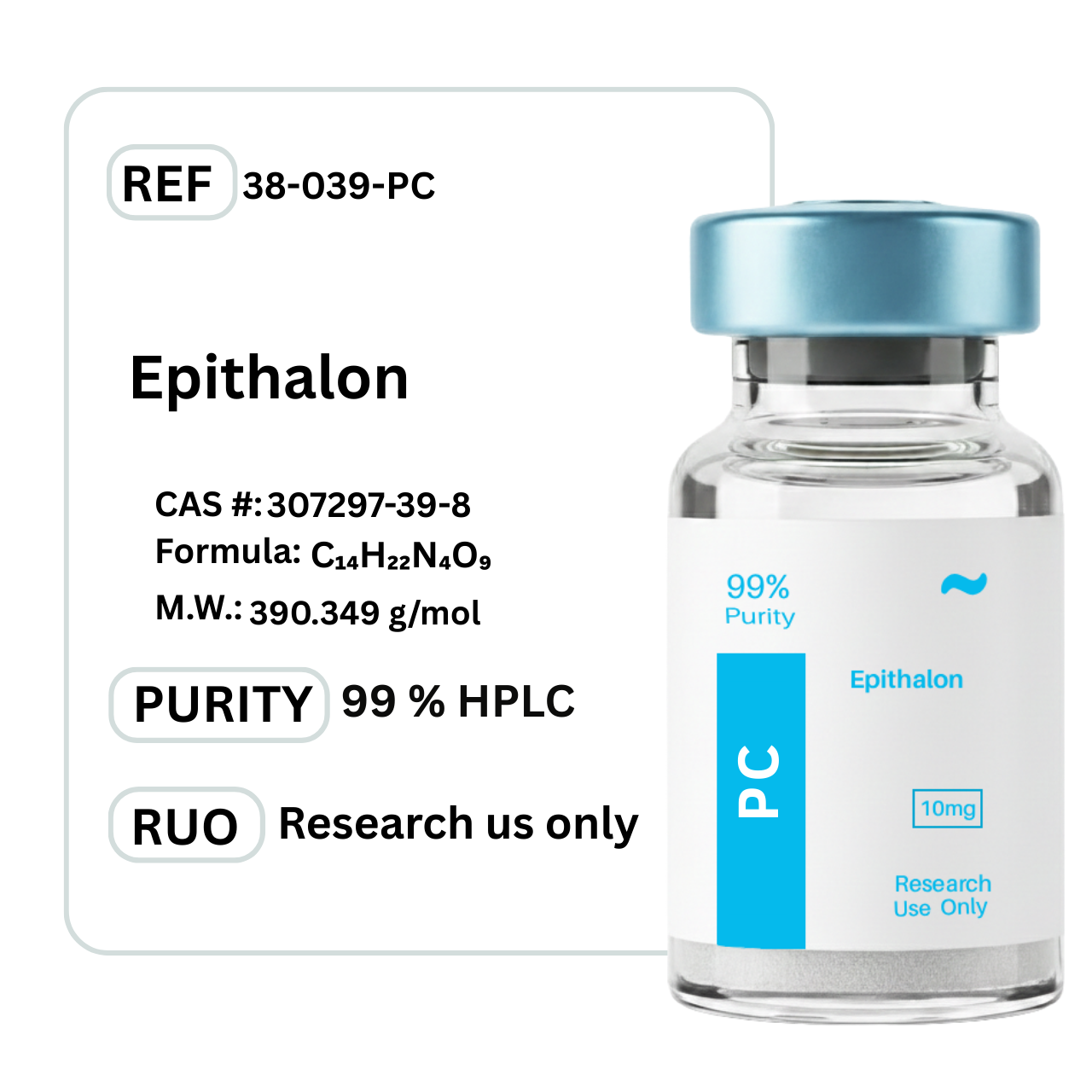 Epitalon (Epithalon) - Premium Research Peptide